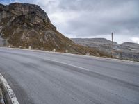 Austrian Asphalt Road in Picturesque Landscape