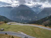 Austrian Highlands: Daytime View of the Landscape