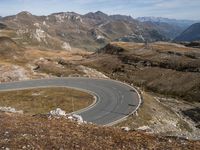 Austrian Highlands Scenic Road Switchbacks 002