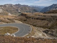 Austrian Highlands Scenic Road Switchbacks 003