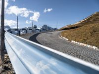 Austrian Landscape: Clear Sky and Majestic Mountains