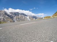 Austrian Landscape: Majestic Mountains under a Clear Sky