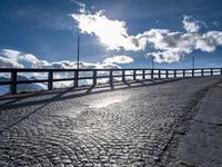 Austrian Landscape: Mountain Road on a Sunny Day