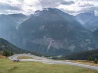 Austrian Landscape: Mountain View