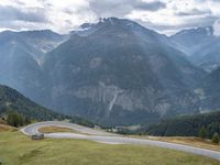 Austrian Landscape: Mountain View