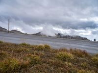 Austrian Landscape: Winding Mountain Road 001