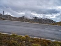 Austrian Landscape - Winding Mountain Road 002