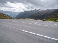 Austrian Mountain Landscape Under a Cloudy Sky