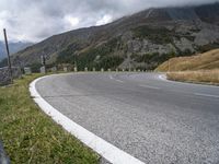 Austrian Mountain Road: Nature Landscape