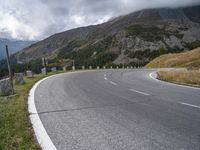 Austrian Mountain Road: Nature Landscape