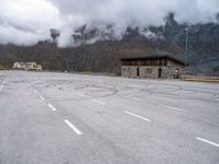 Austrian Road: A Landscape Under the Clouds