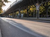 Autumn Berlin City Road Bridge 002