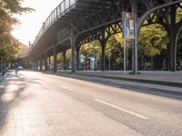 Autumn in Berlin: City Road Bridge 003