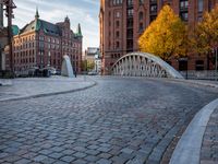 Autumn Day in Hamburg, Germany - Urban Cityscape in Europe