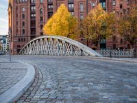 Autumn Day in Hamburg, Germany - Urban Cityscape in Europe