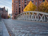 Autumn Day in Hamburg, Germany - Urban Cityscape in Europe