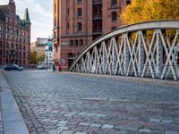 Autumn Day in Hamburg, Germany - Urban Cityscape in Europe