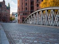 Autumn Day in Hamburg, Germany - Urban Cityscape in Europe