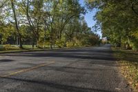 Autumn Drive in Toronto, Ontario, Canada