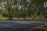 Autumn Park in Toronto, Canada