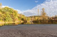 Autumn Park in Toronto, Ontario, Canada