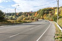 Autumn Road: Asphalt in Canada