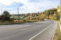 Autumn Road: Asphalt in Canada