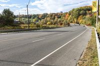 Autumn Road: Asphalt in Canada