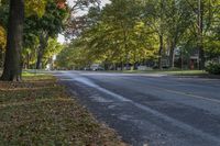 Autumn Road in Ontario, Canada