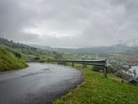 Autumn Road in Switzerland: A Breathtaking Landscape View