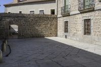 Avila Spain Town Brick Stone Architecture 003