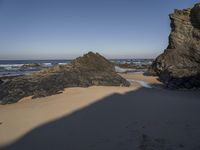 Azure Coastal Water in Portugal