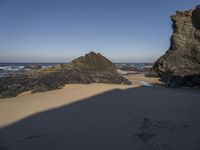 Azure Coastal Water in Portugal