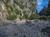 Balearic Islands Canyon: Clear Day Sky's Beauty