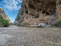 Balearic Islands: Canyon Beauty Under a Cloudy Day