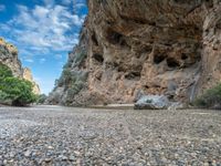 Balearic Islands: Canyon Beauty Under a Cloudy Day