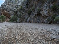 Balearic Islands' Canyon and Gravel Nature