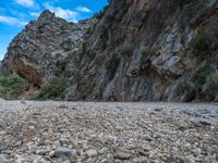 Balearic Islands' Canyon and Gravel Nature