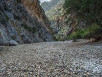 Nature in Balearic Islands: Canyon Under Daylight