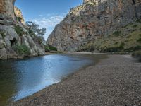 Balearic Islands Nature: Canyon and Gravel Views