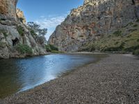 Balearic Islands Nature: Canyon and Gravel Views