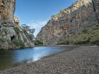 Balearic Islands Nature: Canyon and Gravel Views