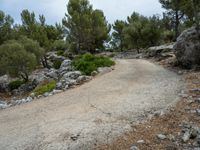 Nature's Beauty in Balearic Islands: Rock Wall and Landscape