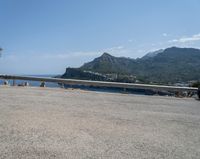 Balearic Islands: Seaside Parking Lot with Ocean Views