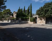 Road in the Balearic Islands: Under a Clear Sky