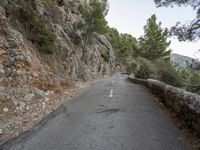 Balearic Islands: Rock Wall in Nature