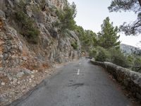 Balearic Islands: Rock Wall in Nature