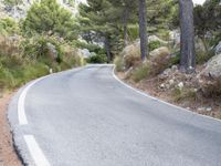 Scenic Road Mountain Pass in the Balearic Islands, Spain (002)