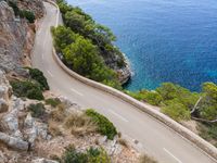 Balearic Islands: Top-Down View of Nature Landscape 001