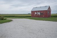 Bancroft, Iowa: Farmhouse Under a Grey Sky